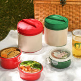 Daily Like - Kids Lunch Box Set with Insulated Pouch